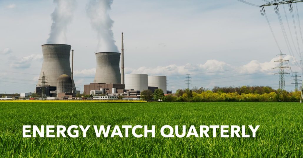 Energy Watch Quarterly Graphic