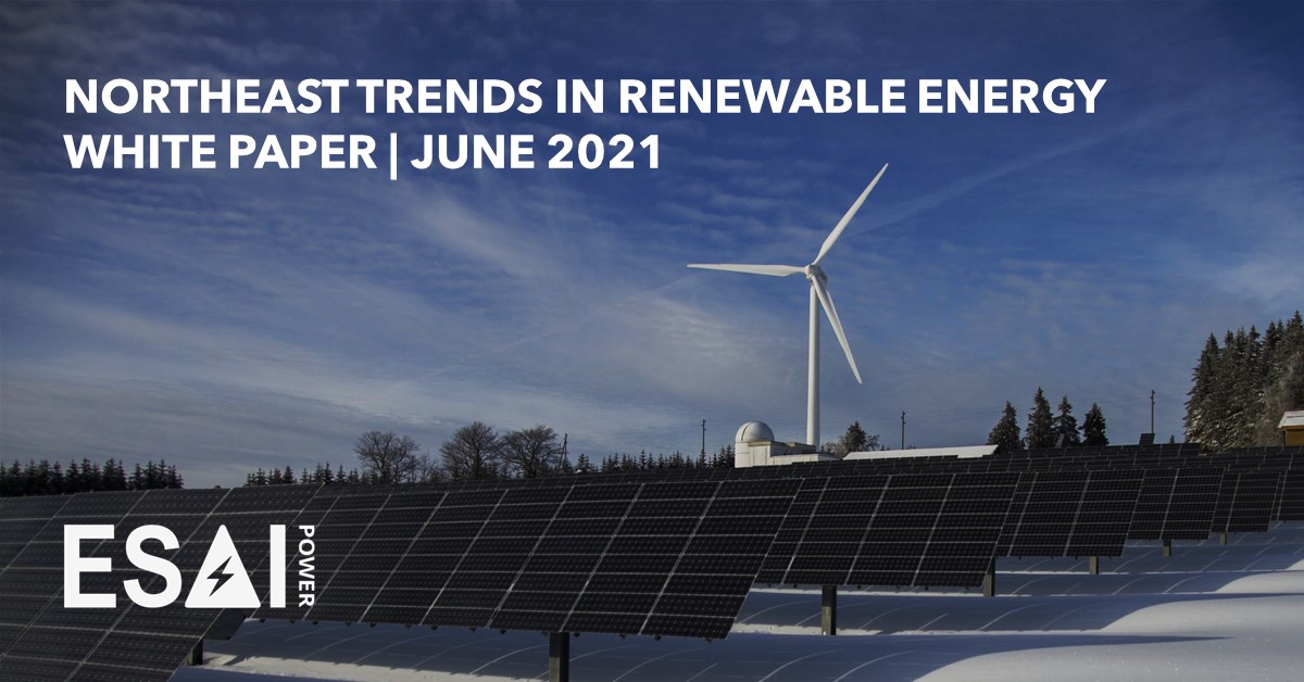 Northeast Trends in Renewable Energy White Paper