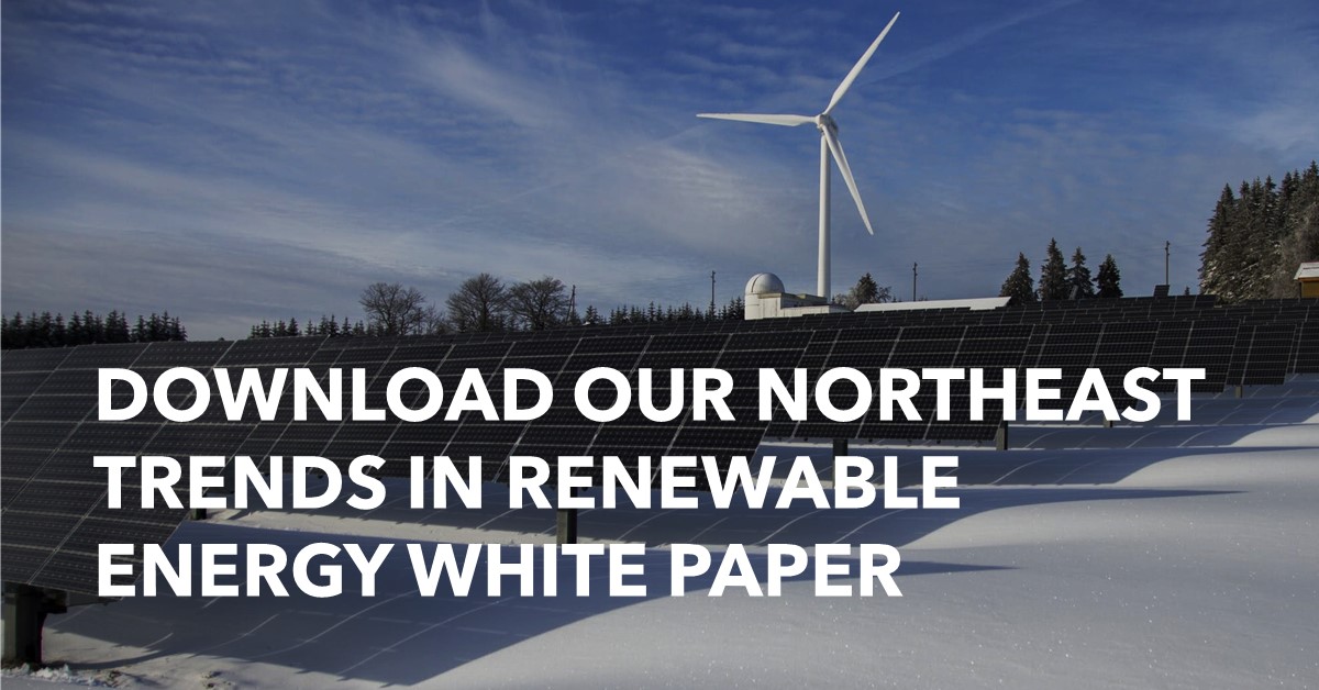 Renewable Energy Northeast Trends White Paper Graphic