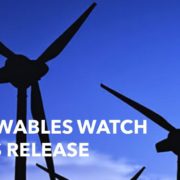 Renewables Watch Press Release