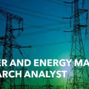 Power and Energy Markets Research Analyst
