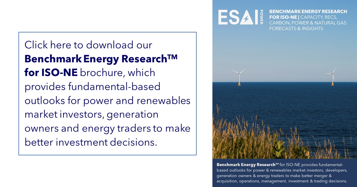 Benchmark Energy Research for ISO-NE Brochure Graphic Benchmark Energy Research for ISO-NE Brochure Graphic