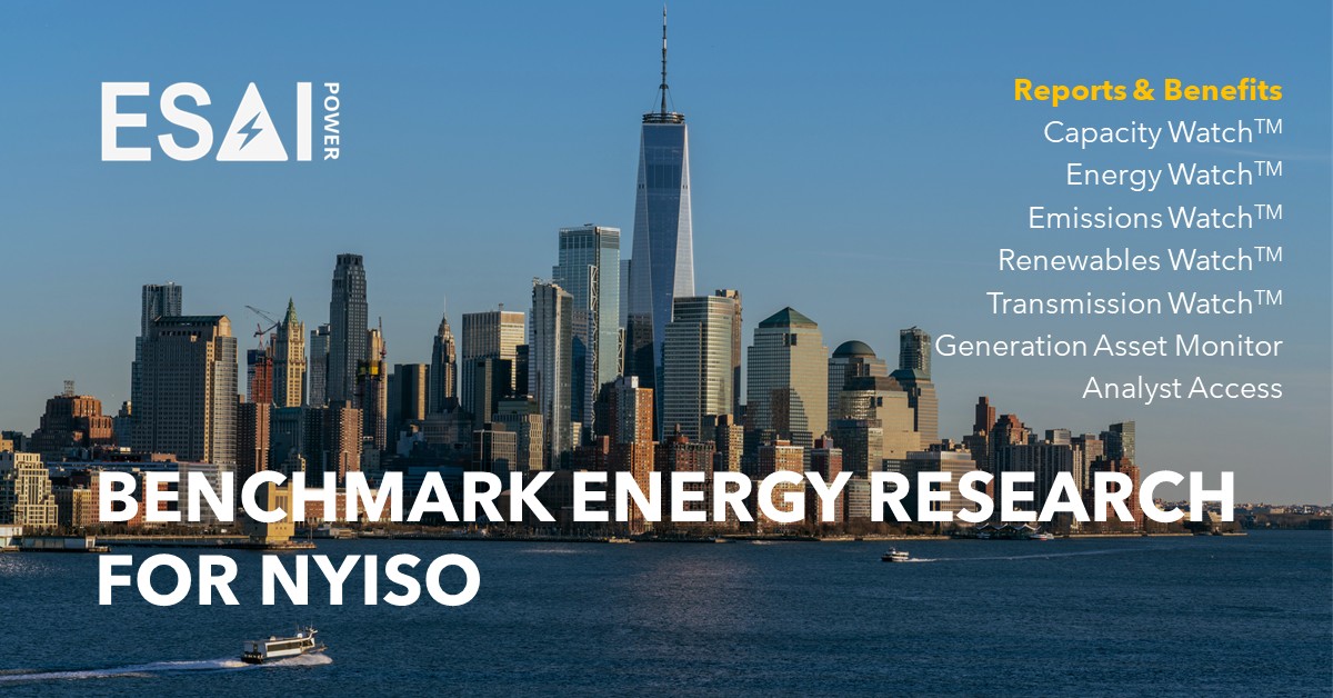 Benchmark Energy Research NYISO | ESAI Power