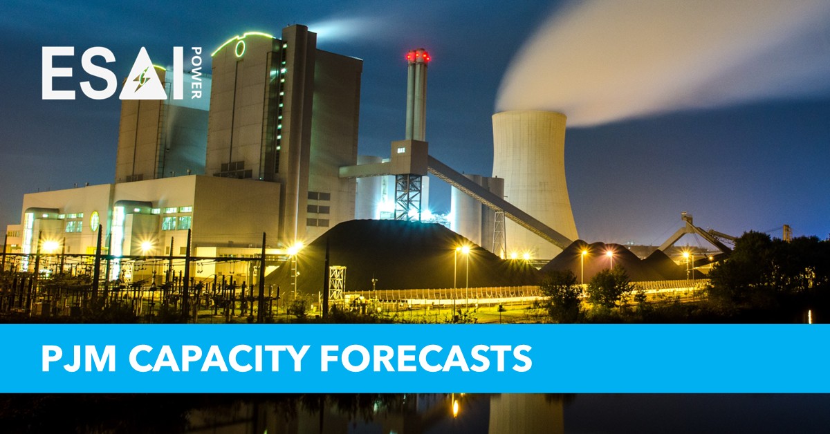 PJM Capacity Forecasts PJM Capacity Forecasts